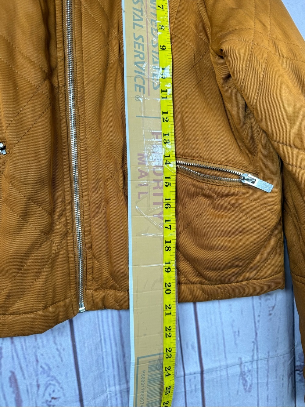 Lily & Lottie Woman Jacket Size S mustard - Picture 6 of 6